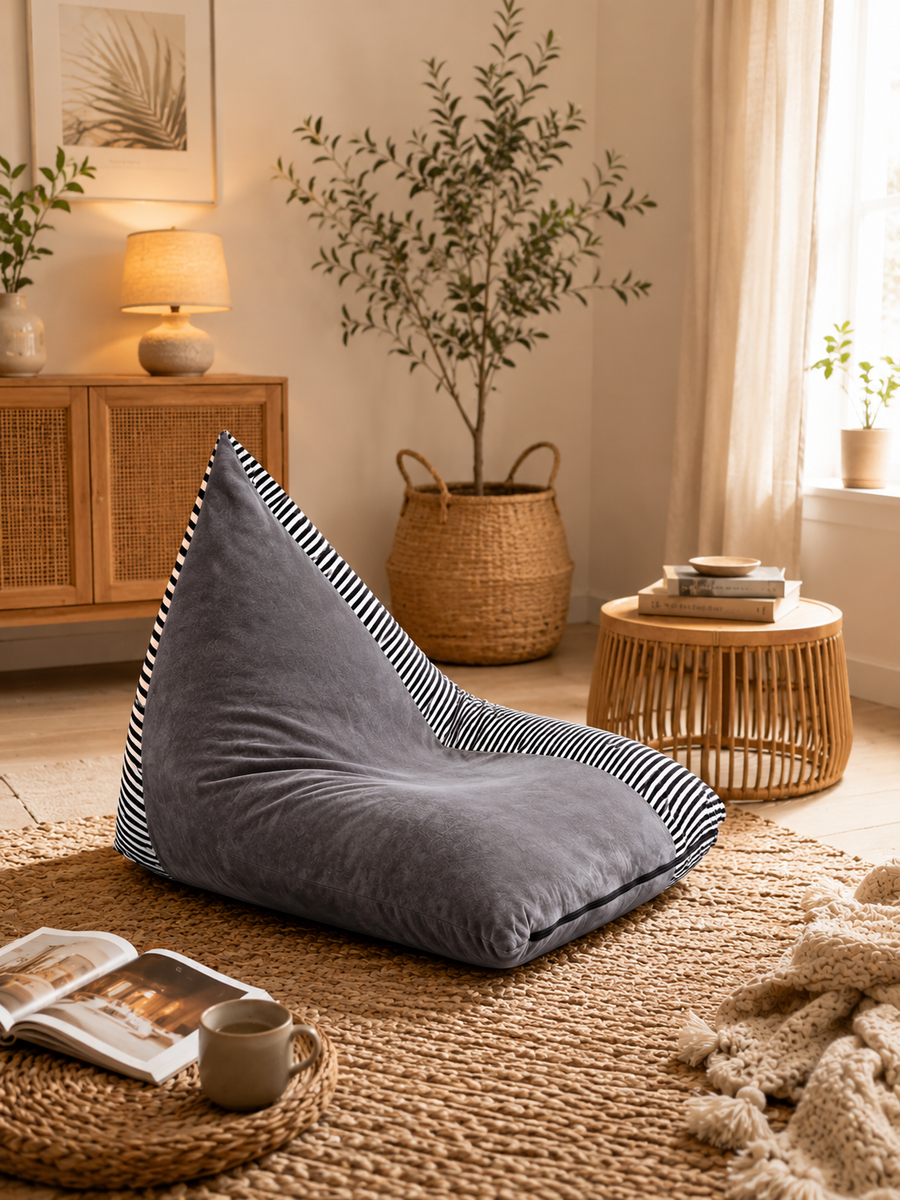 housse Pouf poire salon enfant premium | Oléa