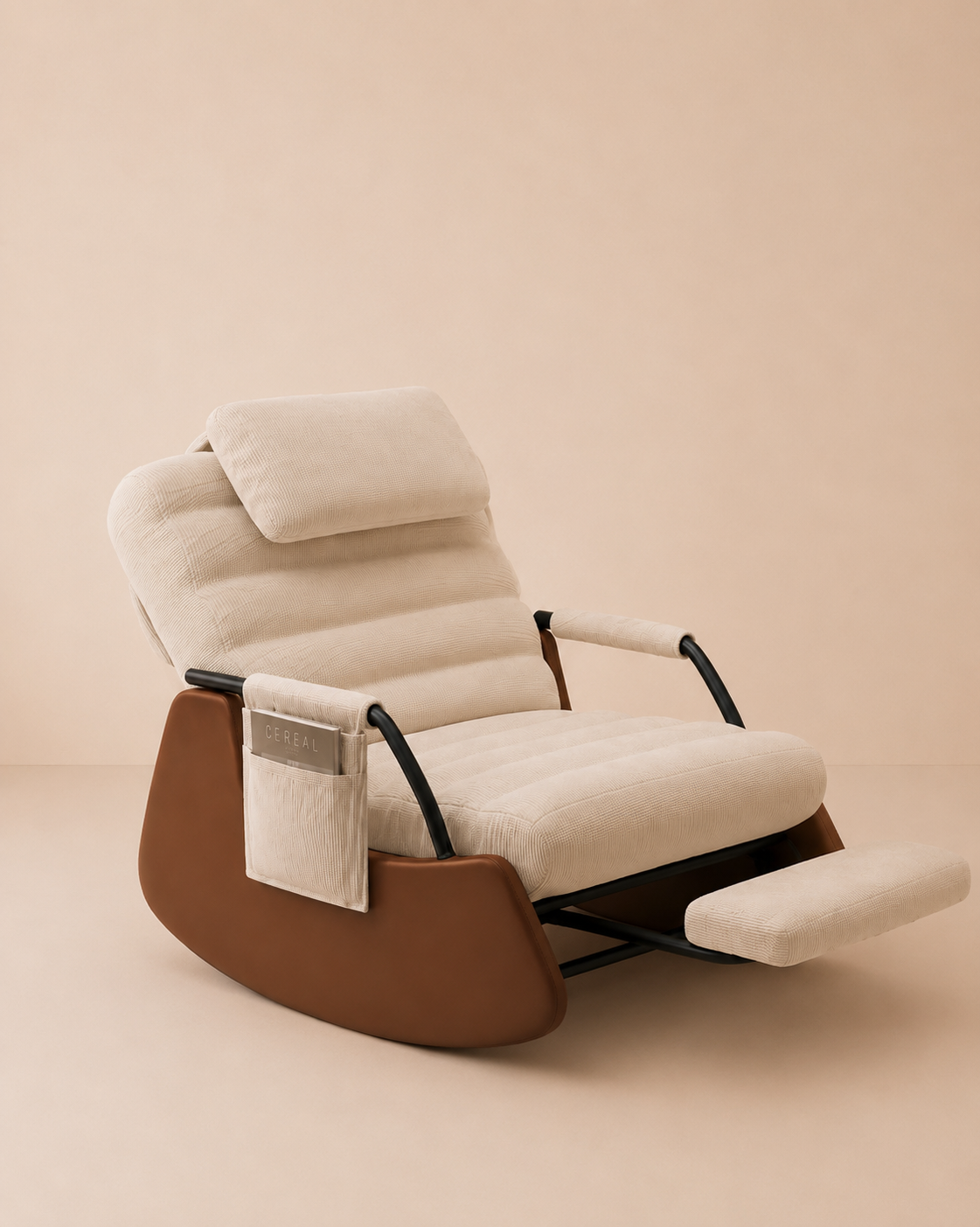 Fauteuil Relax à Bascule premium avec Repose-Pieds Intégré | NOVIA