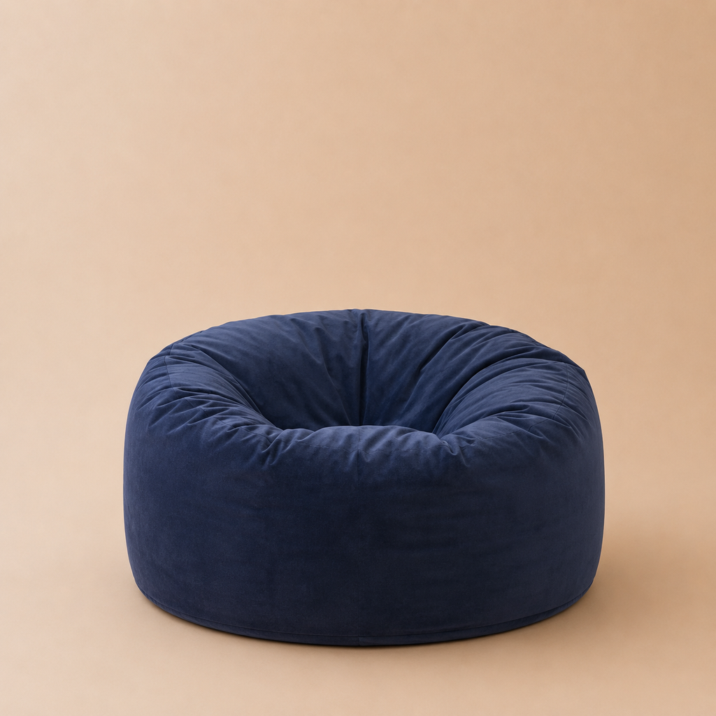 Pouf fauteuil poire salon Géant Rond Cocoon adulte &amp; enfant | orbéa