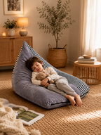 housse Pouf poire salon enfant premium | Oléa