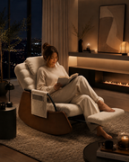 Fauteuil Relax à Bascule premium avec Repose-Pieds Intégré | NOVIA