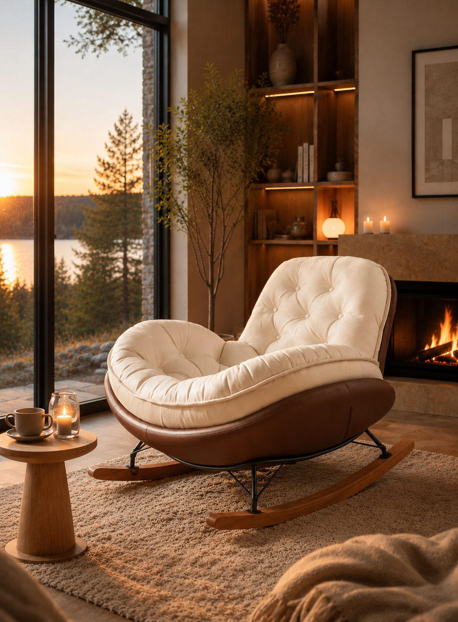 Fauteuil à Bascule cocoon Premium  | Sorella