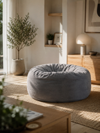 Pouf fauteuil poire salon Géant Rond Cocoon adulte &amp; enfant | orbéa