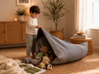 housse Pouf poire salon enfant premium | Oléa